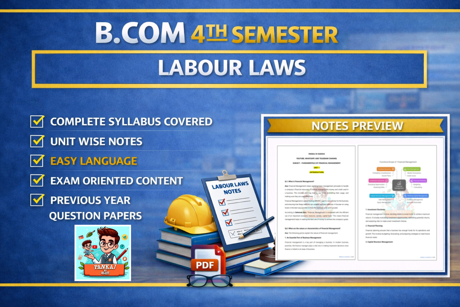 Labour Laws (B.com 4th Semester)