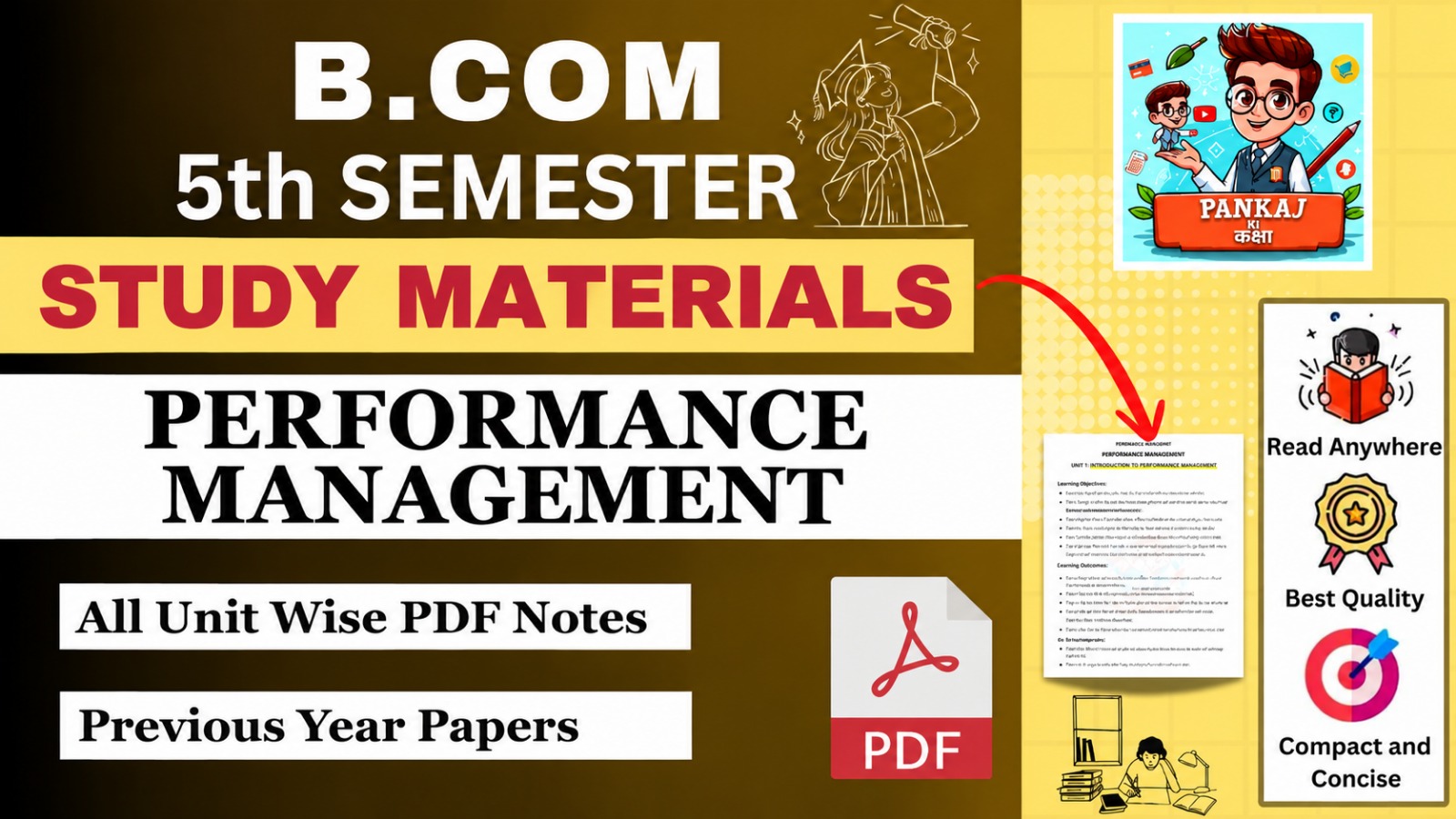 Performance Management (B.com 5th Semester)