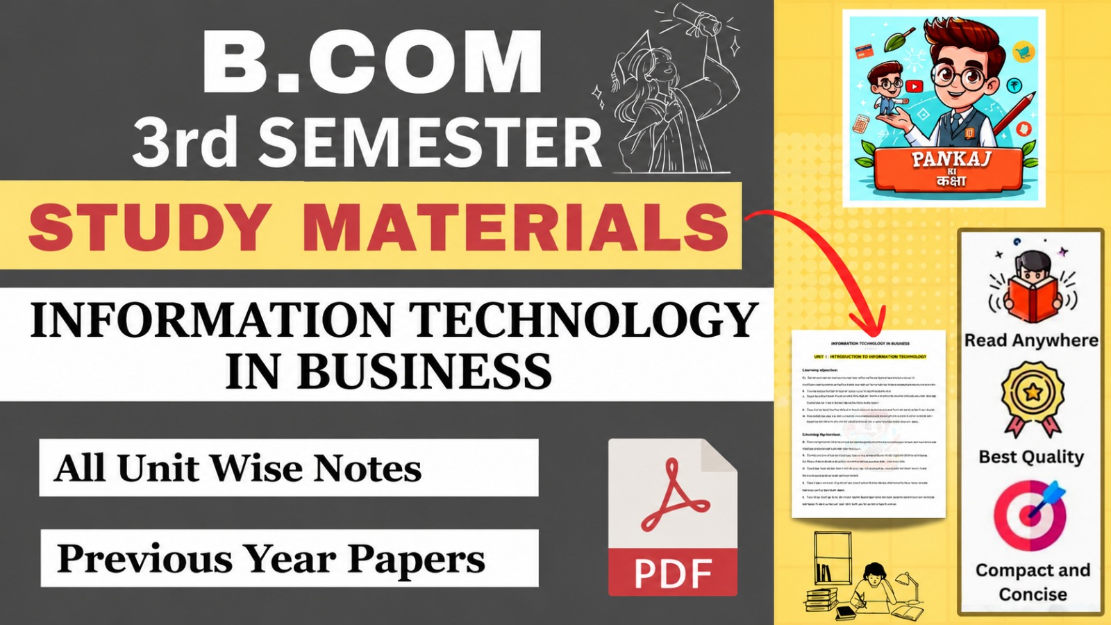 Information Technology in Business (B.com 3rd Semester)