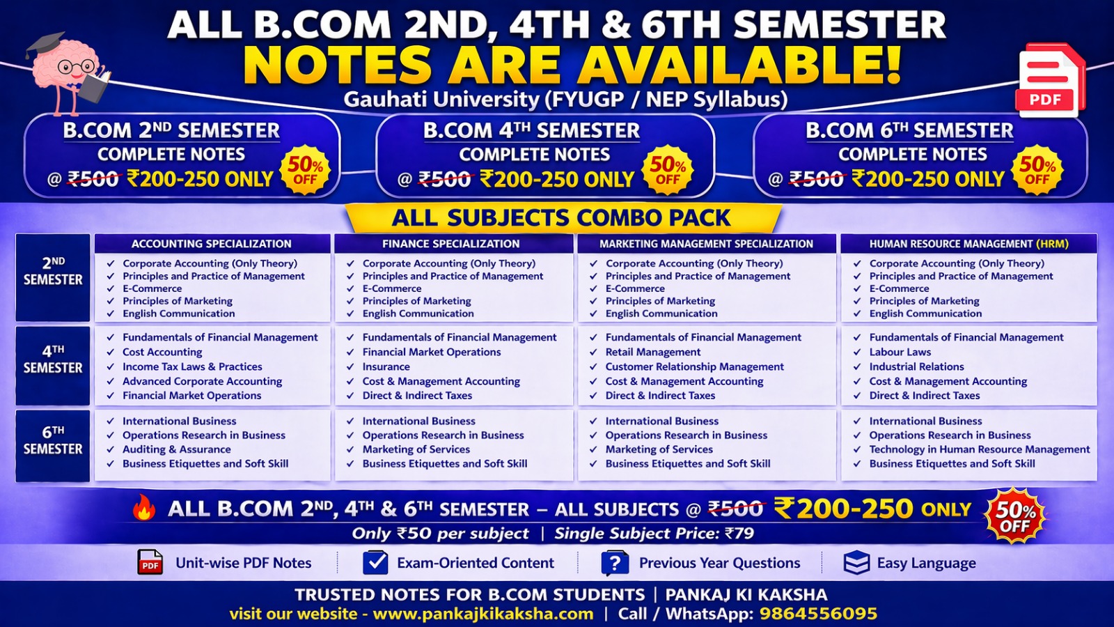 COMPLETE STUDY MATERIALS